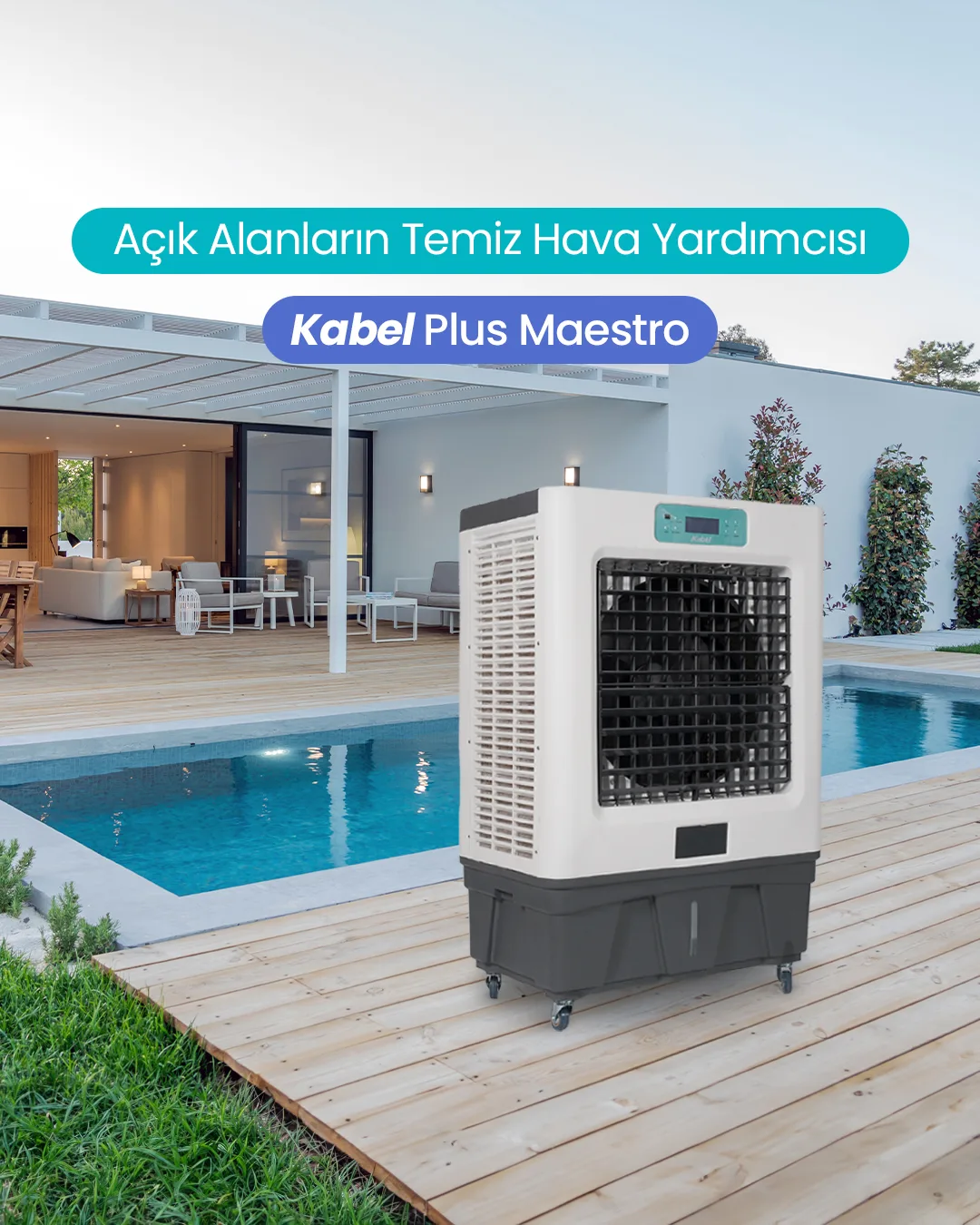 Açık Alan Evaporatif Soğutucu